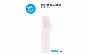 30" Zip – White