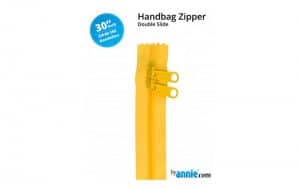 30" Double Slide Zip Dandelion