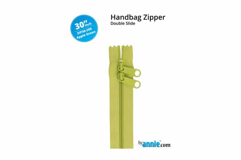30" Zip – Apple Green