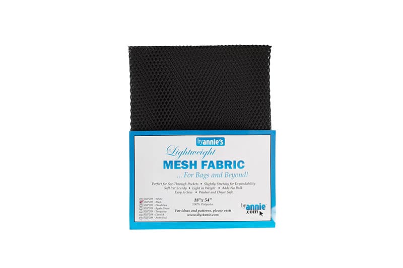 Mesh Fabric – Black