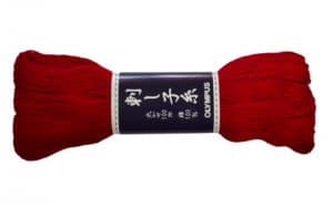 Olympus Sashiko Thread Crimson Red ST-104