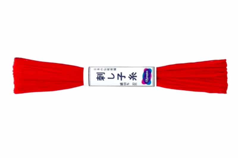 Olympus Sashiko Thread Bright Red ST-15