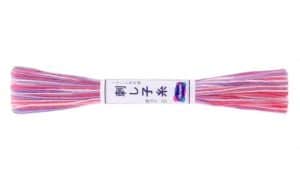 Olympus Sashiko Thread Variegated Multi Pink/Purple ST-73