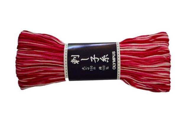 Olympus Sashiko Thread Variegated Pink ST-152