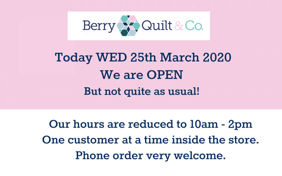 COVID-19 UPDATE 25/3/2020