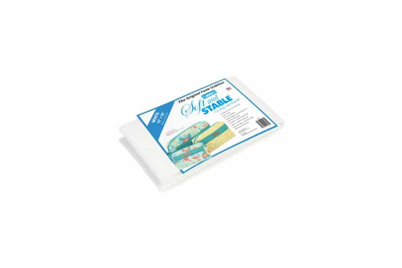 Soft and Stable White 1/2 Yard Pack