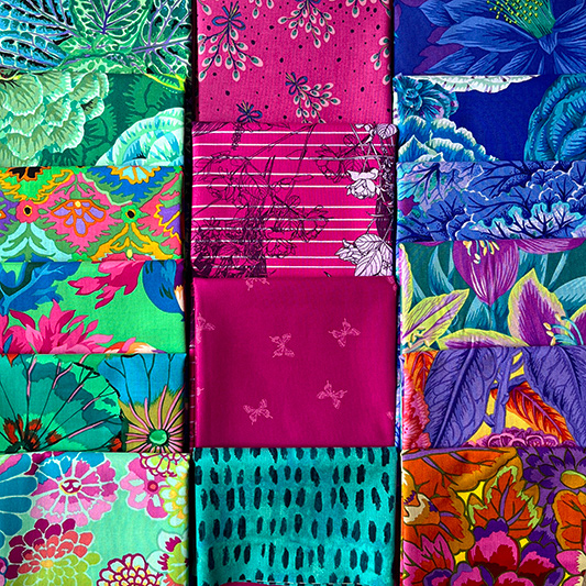 Helen Draper 'Ribbon Dance' Bright Quilt Kit - Image 2