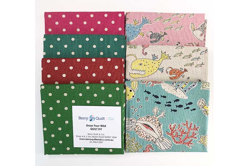 Draw Four Wild<br>Quilt Kit #B