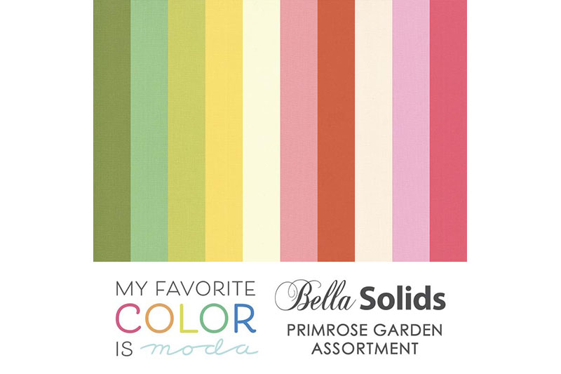 Bella Solid<br>My Favourite Colour<br>Moda Quilt Kit - Image 2