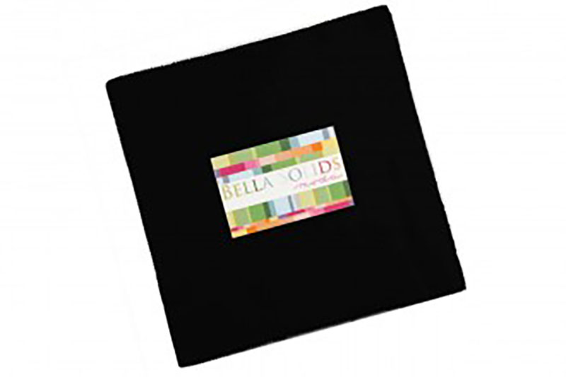 Bella SolidPlain BlackModa Layer Cake