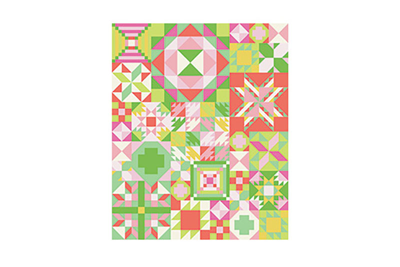 Bella Solid<br>My Favourite Colour<br>Moda Quilt Kit - Image 6