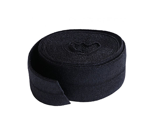 Foldover Elastic – Black - Image 2