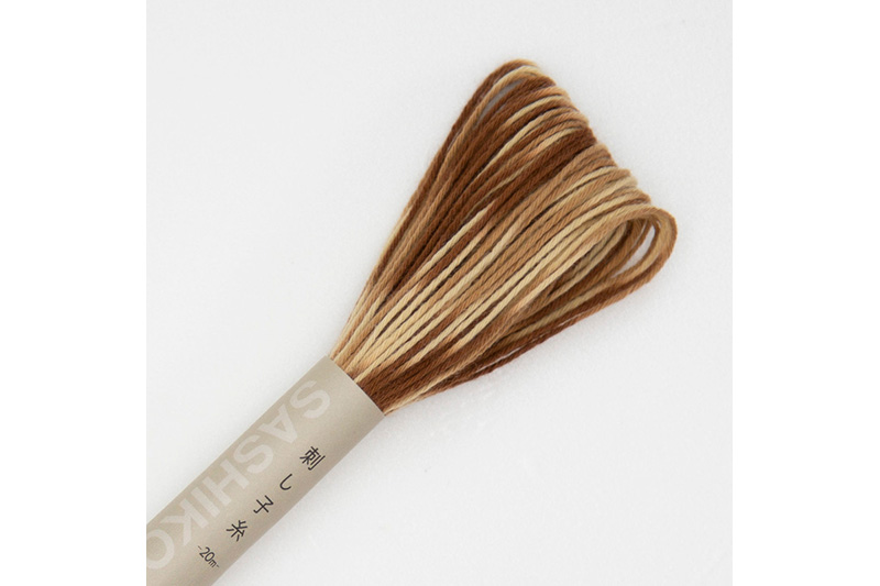 Olympus Sashiko Thread Variegated Woodland ST-94