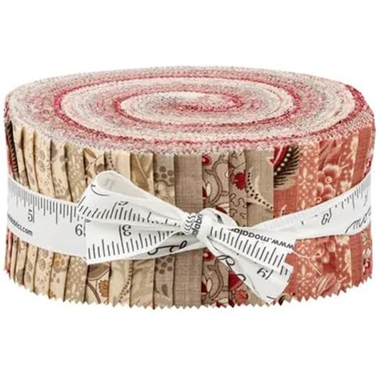French General Chateau De Chantilly Moda Jelly Roll - Image 3