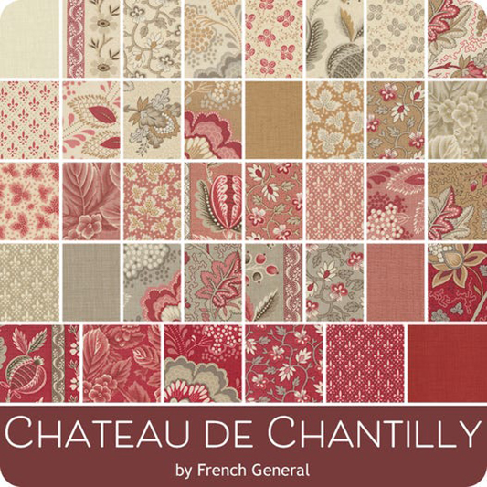 French General Chateau De Chantilly Moda Jelly Roll - Image 2