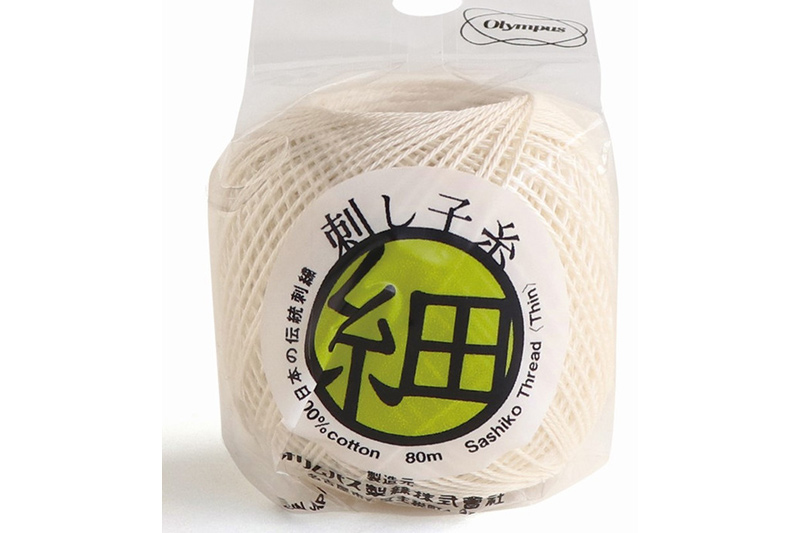 Olympus Sashiko Thread Fine Ecru STF-202