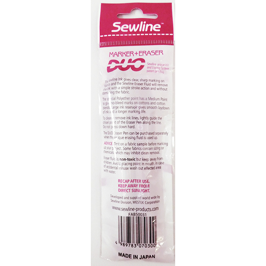 Sewline Duo Ink and Eraser Pen - Image 3