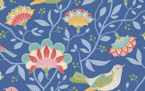 Tilda Jubilee Bird Tree Blue 100554