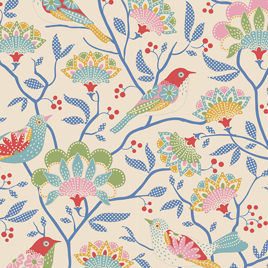 Tilda Jubilee Bird Tree Creme 100557