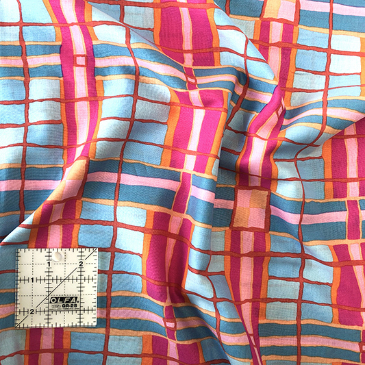 Kaffe Fassett Collective February 2024 Checkmate - PWBM086 - Blush - Image 2