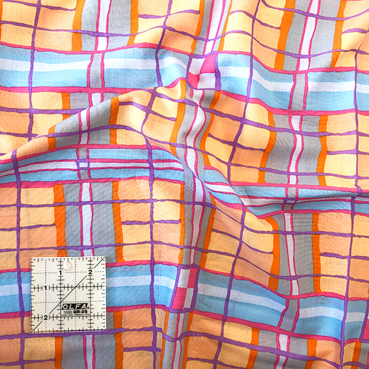 Kaffe Fassett Collective February 2024 Checkmate - PWGP086 - Pastel - Image 2