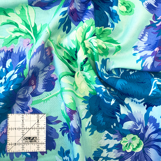 Kaffe Fassett Collective February 2024 Garden Party - PWPJ020 - Celadon - Image 2