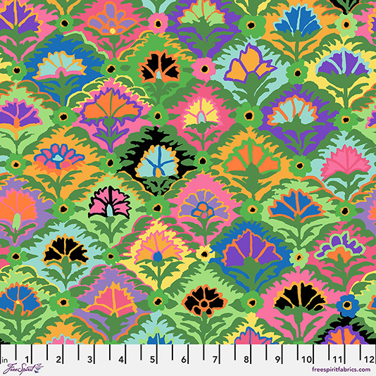 Kaffe Fassett Collective February 2024 Step Flower - PWGP202 - Multi