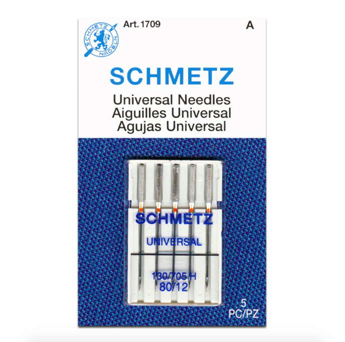 Schmetz Universal Sewing Machine Needles - 80/12