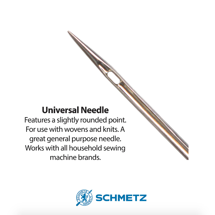 Schmetz Universal Sewing Machine Needles - 80/12 - Image 2