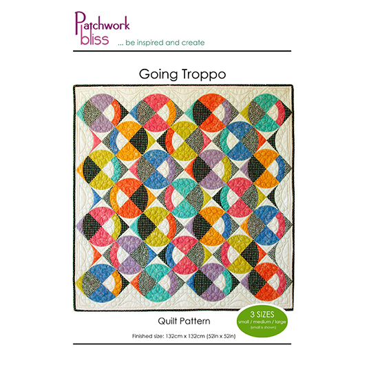 Going Troppo Quilt Pattern by Patchwork Bliss