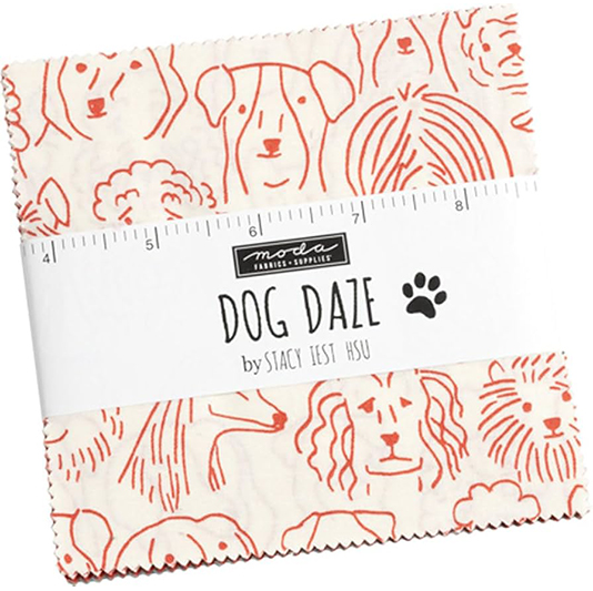 Dog Daze by Stacy Iest Hsu for Moda Charm Pack
