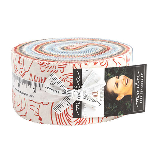 Dog Daze by Stacy Iest Hsu for Moda Jelly Roll