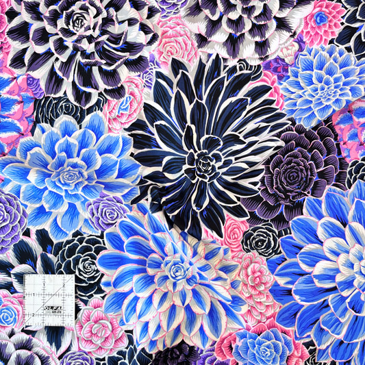 Kaffe Fassett Collective August 2022 House Leeks - PWPJ113- Contrast - Image 2