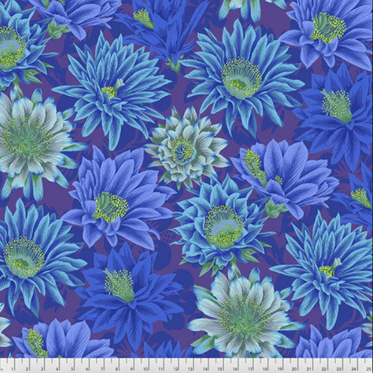 Kaffe Fassett Collective - Cactus Flower - PJ096 - Blue