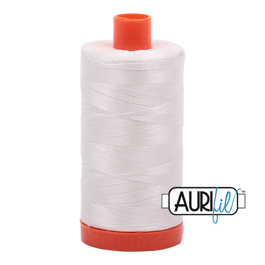 Iconic Australia Aurifil Thread Set - Great Barrier Reef 50wt Cotton Mako' 1300m Spool - Black & White - Barramundi Cod - Image 3