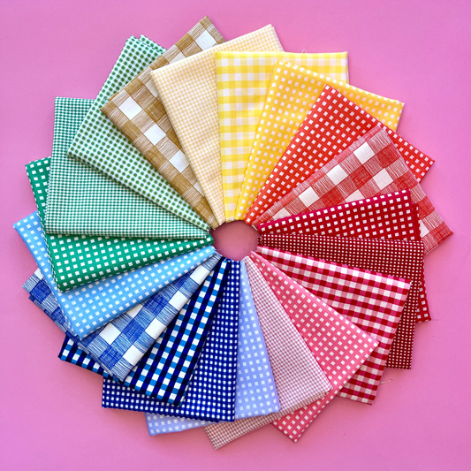 Gingham Fat Quarter Bundle