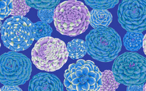 Kaffe Fassett August 2024 - Japonica - PWPJ130 Blue