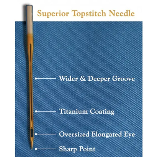 Superior Threads Superior Topstitch Needles #100/16 - Image 2