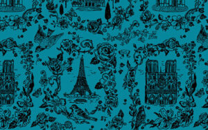 Nathalie Letè - A Spring In Paris - Sightseeing Tonal in Azul - PWNL043