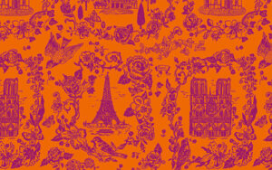Nathalie Letè - A Spring In Paris - Sightseeing Tonal in Orange - PWNL043