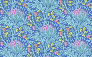 Kaffe Fassett X Morris and Co - Artichoke - PWKW001.Blue