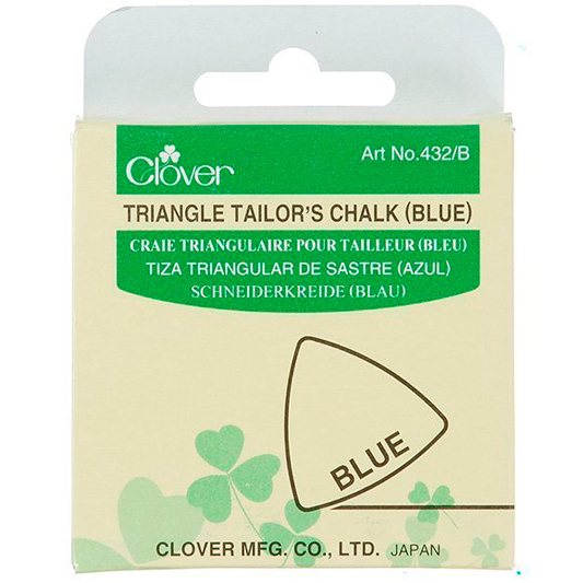 Clover Triangle Tailor's Chalk (Blue) - Image 2