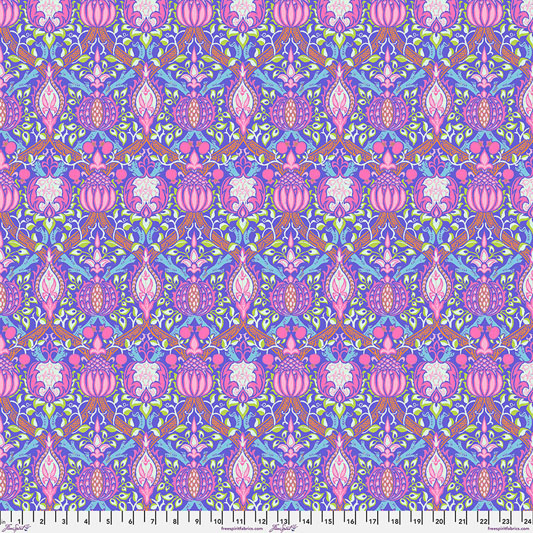 Kaffe Fassett X Morris and Co - Cotton Lawn - Granada - CLKW004.Purple