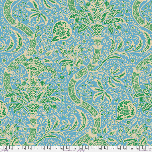 Kaffe Fassett X Morris and Co - Indian - PWKW005.Aqua