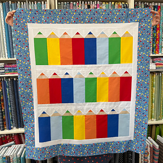 'Back To School' Quilt Kit by Allison Harris + Growing Up Modern Book