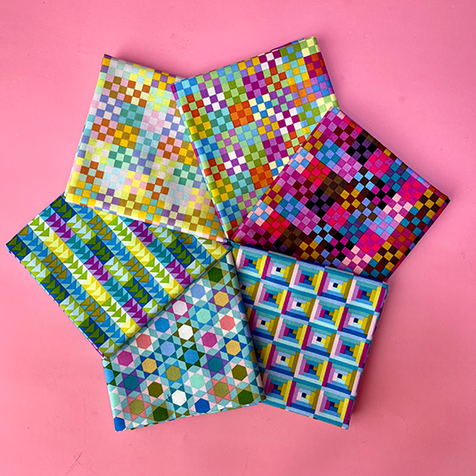 Piecework by Anna Maria Textiles - Fat 1/4 Bundle