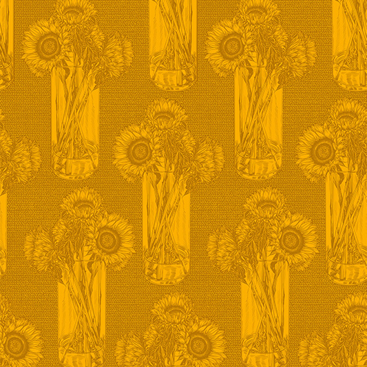 Indelible by Anna Maria Textiles - Sunflower in Saffron - AMT1004-54L - Image 2