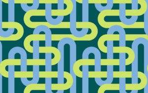 Groove by Emily Van Hoff - Woven in Verdant Green - M42371 18