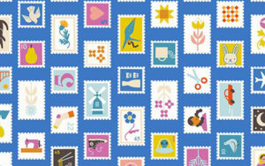 Salutations by Rashida Coleman-Hale - Stampy in Lapis - RS1089-14