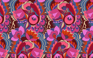 Shooting Star by Anna Maria Textiles - Unfurl in Lush - AMT117-26L